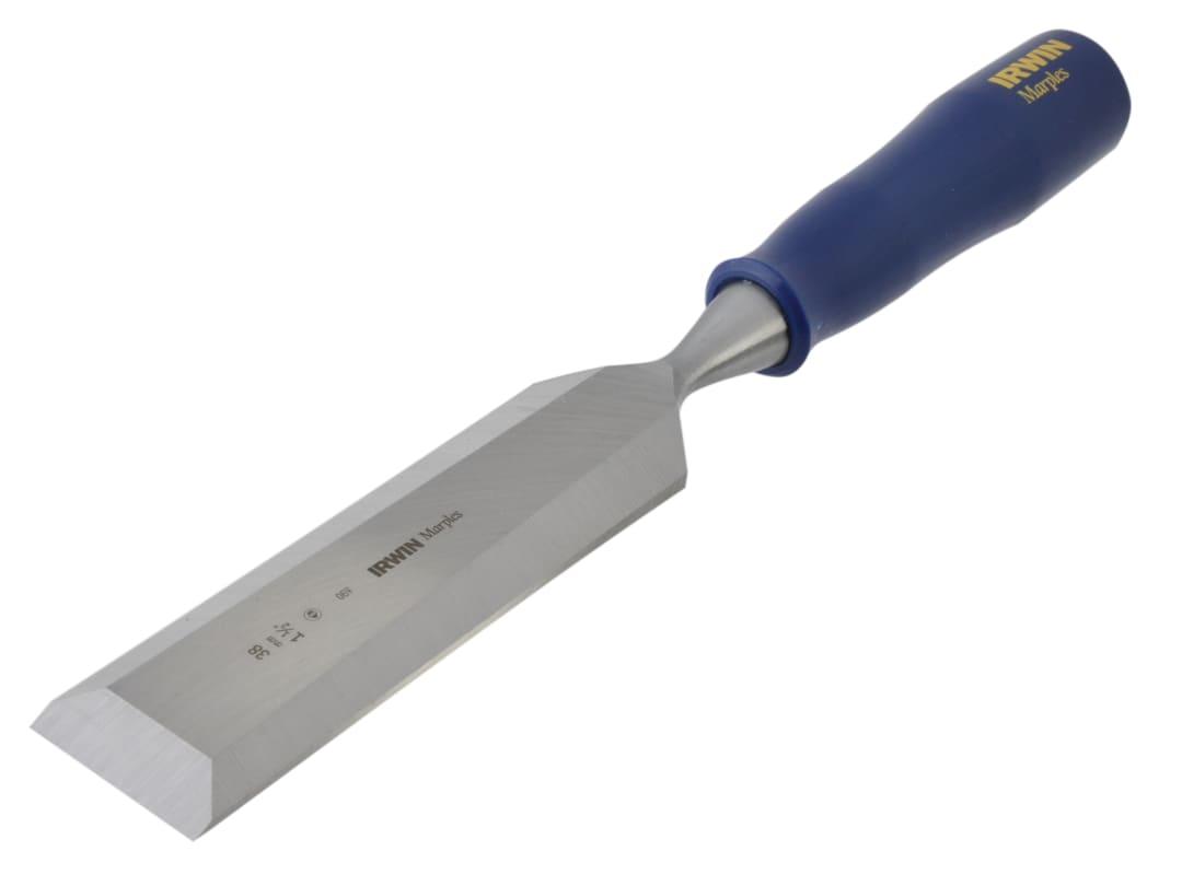 IRWIN® Marples® M444 Bevel Edge Chisel Blue Chip Handle 38mm (1.1/2in) TM444112
