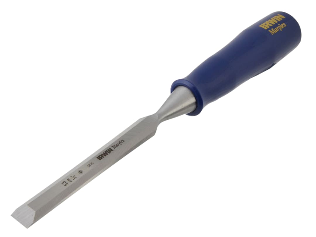 IRWIN® Marples® M444 Bevel Edge Chisel Blue Chip Handle 13mm (1/2in) TM444/-1/2