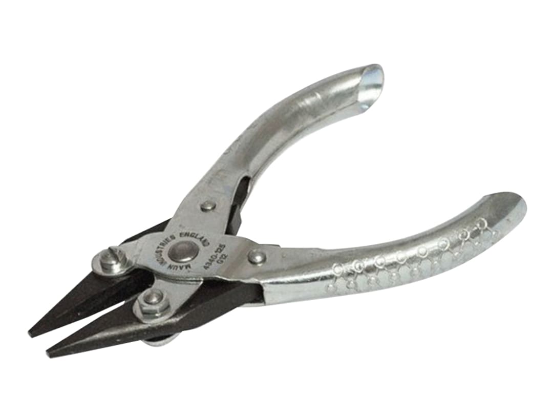Maun Snipe Nose Parallel Pliers, Smooth Jaws 125mm 4340-125