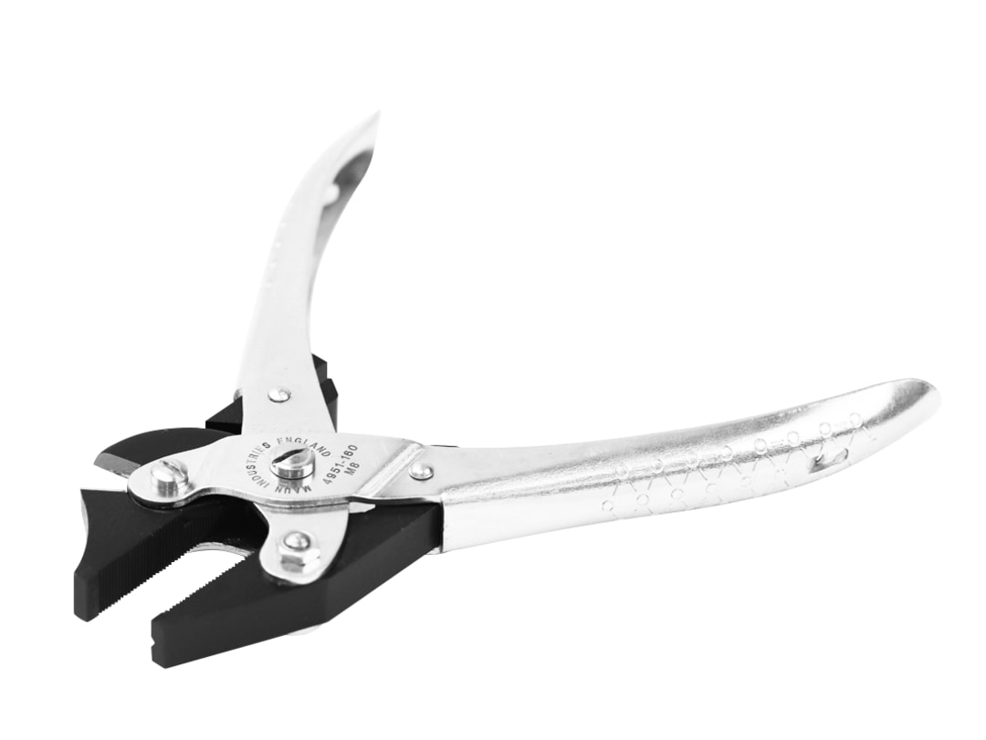 Maun Side Cutter Parallel Pliers with Return Spring 160mm 4951-160