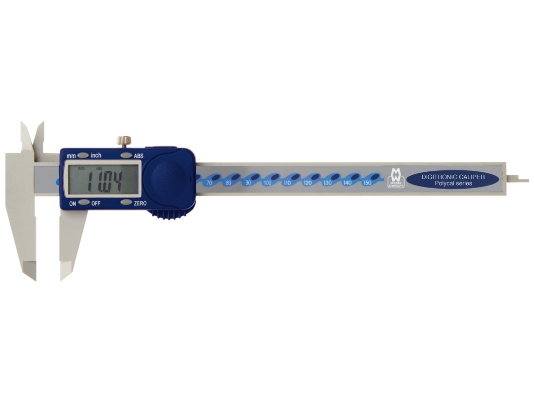 Moore & Wright Polycarbonate Digital Caliper 150mm (6in) MW110-15DPC