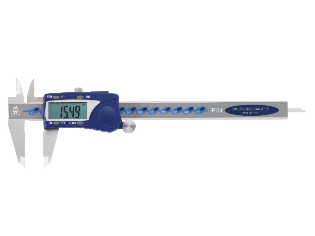Moore & Wright IP54 Water-Resistant Digital Caliper 150mm (6in) MW110-15WR