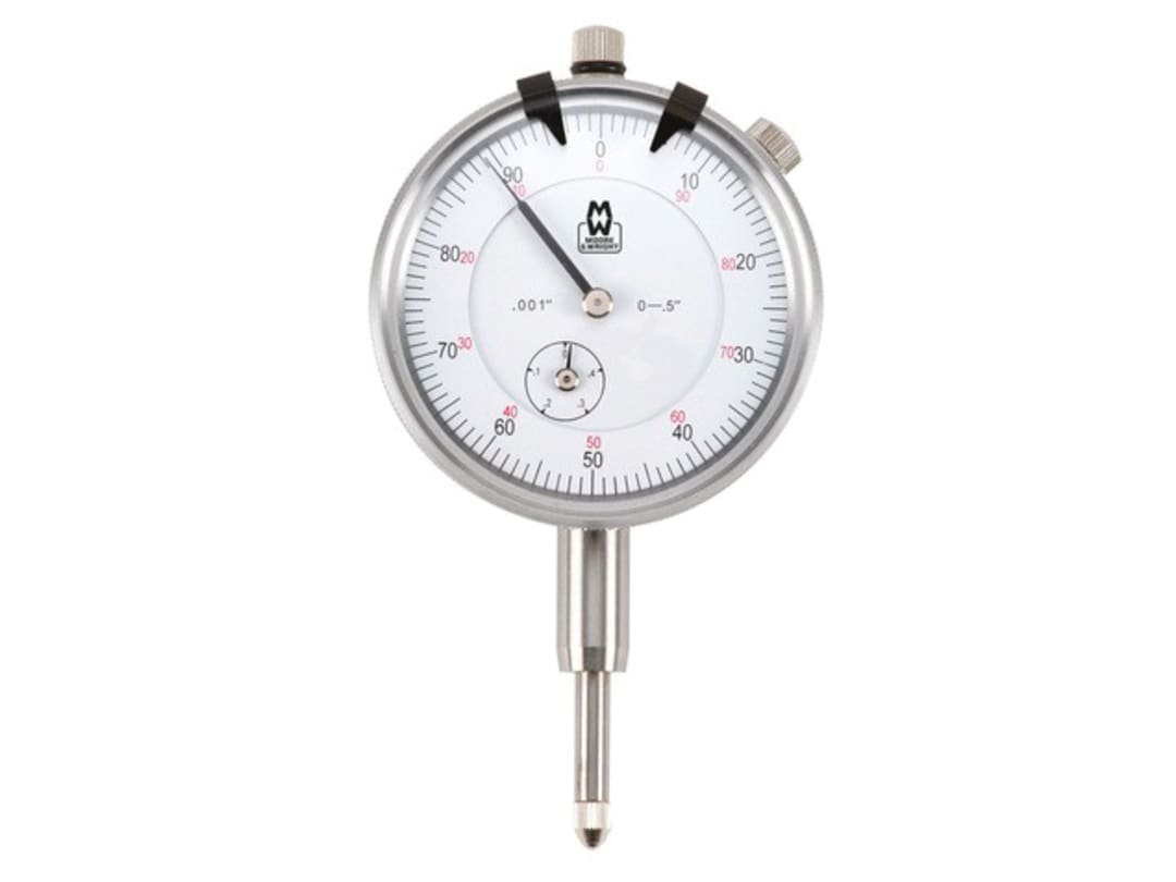 Moore & Wright MW401-01 58mm Dial Indicator 0-0.5in/0.001in MW401-01