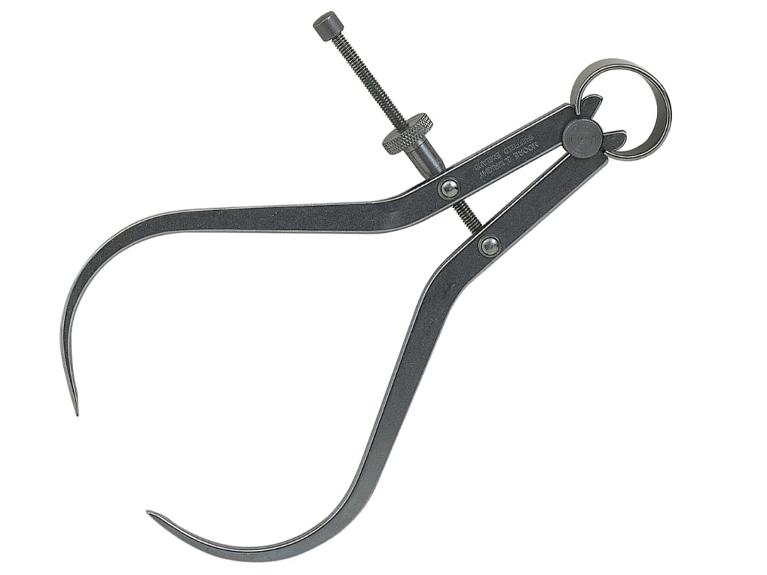 Moore & Wright 528R Spring Joint External Calipers 200mm (8in) (Retail Packaging) 528R