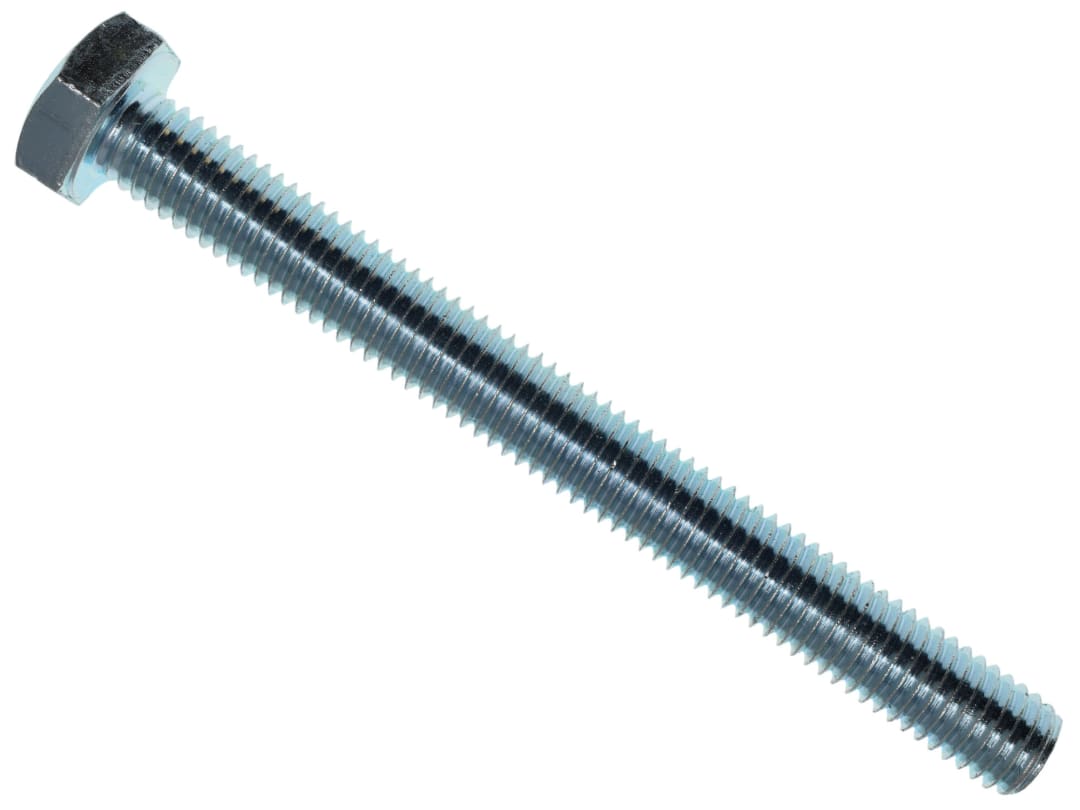 METALMATE® High Tensile Set Screw ZP M10 x 100mm (Box 25) MEMHTS10100