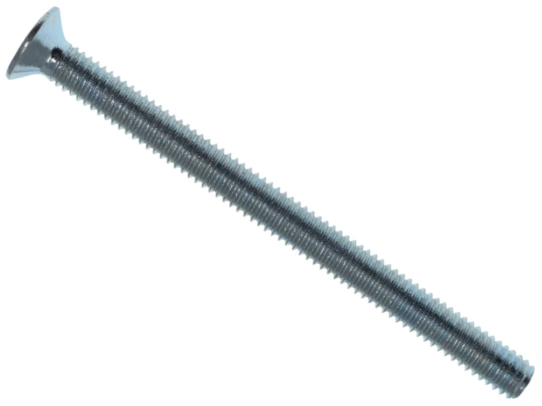 METALMATE® Machine Screw Pozi Compatible CSK ZP M4 x 30mm Box 50 MEMMSCSK0430
