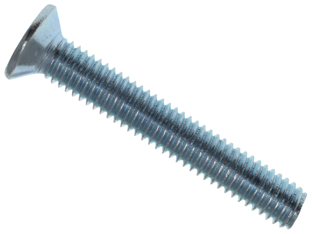 METALMATE® Machine Screw Pozi Compatible CSK ZP M5 x 40mm Box 25 MEMMSCSK0540