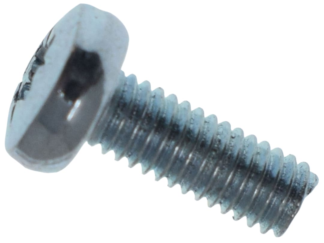 METALMATE® Machine Screw Pozi Compatible Pan Head ZP M3 x 8mm Box 50 MEMMSPAN0308