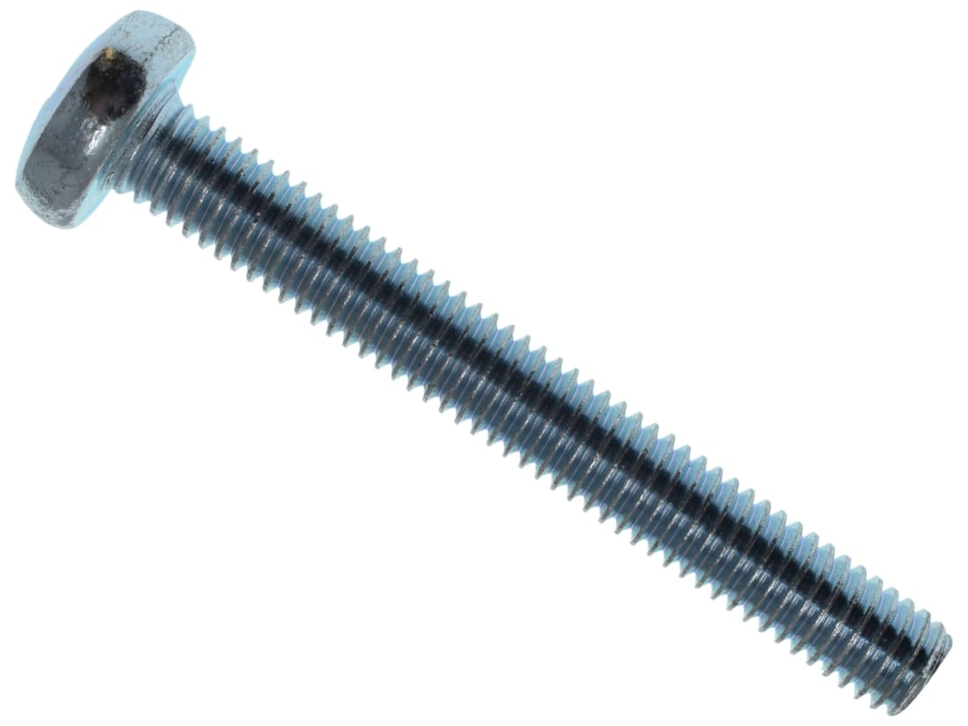METALMATE® Machine Screw Pozi Compatible Pan Head ZP M5 x 40mm Box 25 MEMMSPAN0540