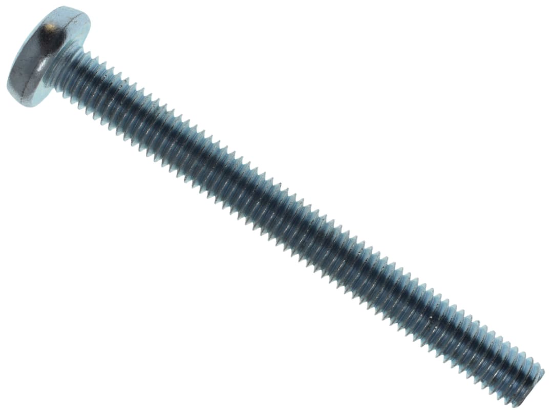 METALMATE® Machine Screw Pozi Compatible Pan Head ZP M5 x 50mm Box 25 MEMMSPAN0550