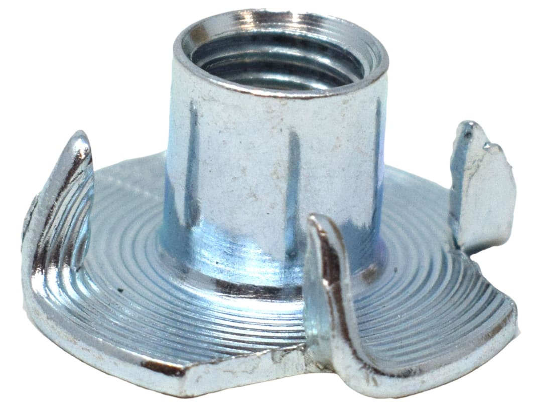 METALMATE® Pronged Tee Nut ZP M8 x 11.0mm (Box 25) MEMPTN08