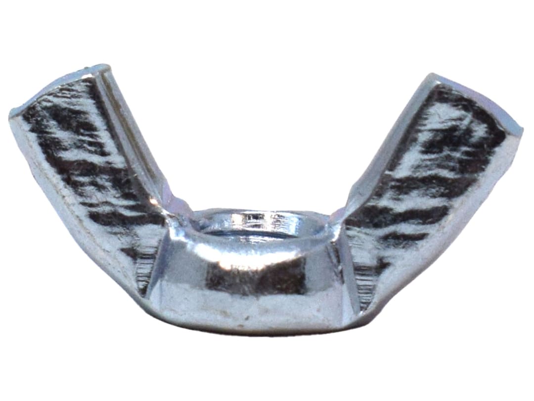 METALMATE® Wing Nut Bright ZP M6 Box 25 MEMWN06