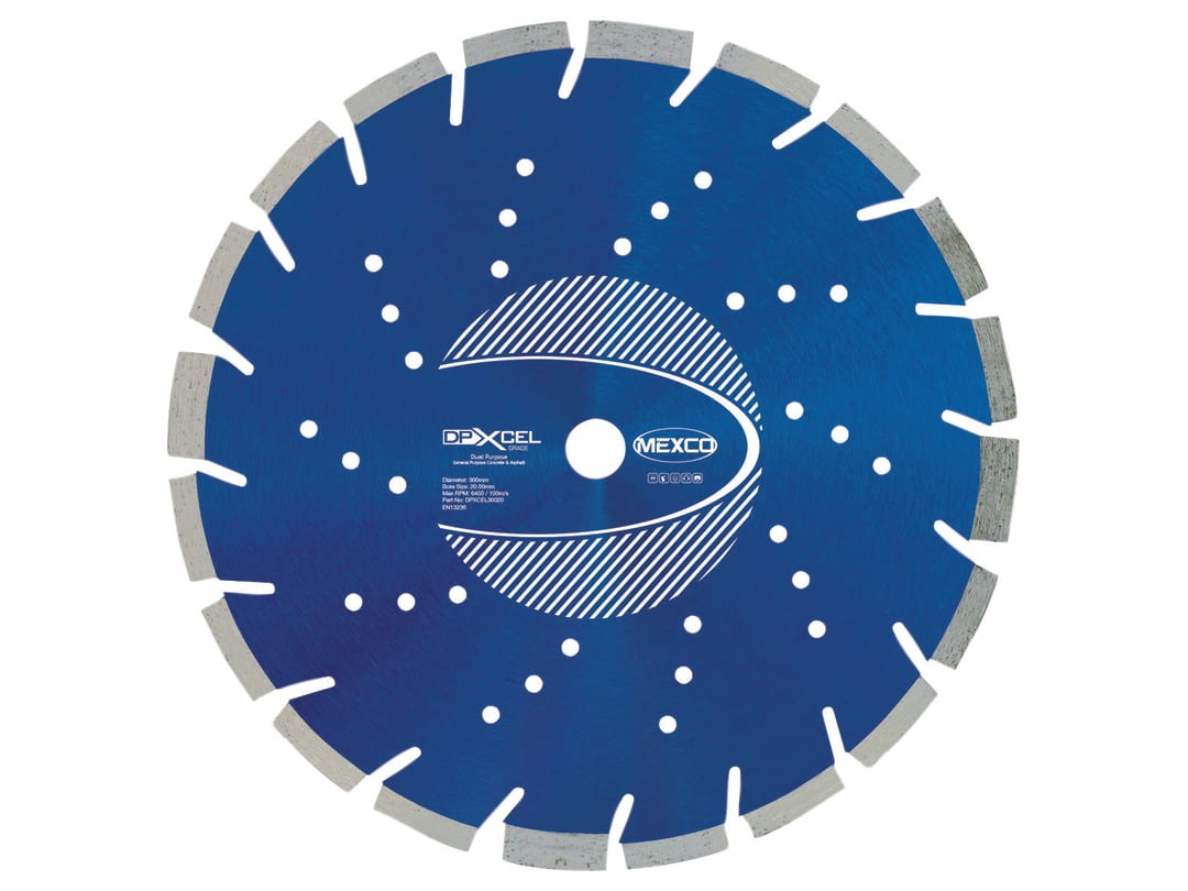 MEXCO XCEL Grade Dual Purpose Diamond Blade 300 x 20mm DPXCEL30020