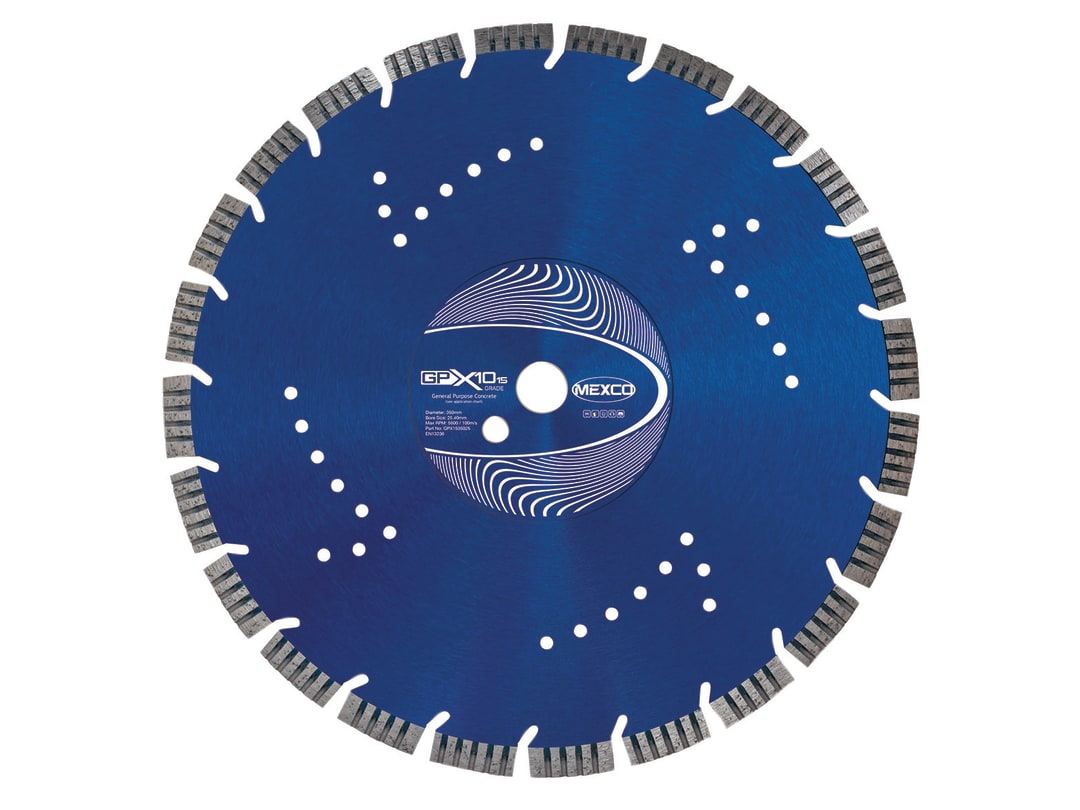 MEXCO GPX10-15 Concrete Diamond Blade 350 x 25.4mm GPX1535025