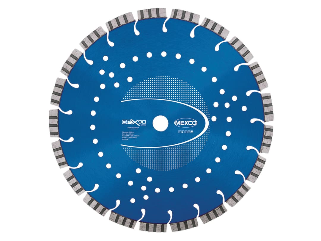 MEXCO GPX90 Concrete Diamond Blade 300 x 20mm GPX9030020