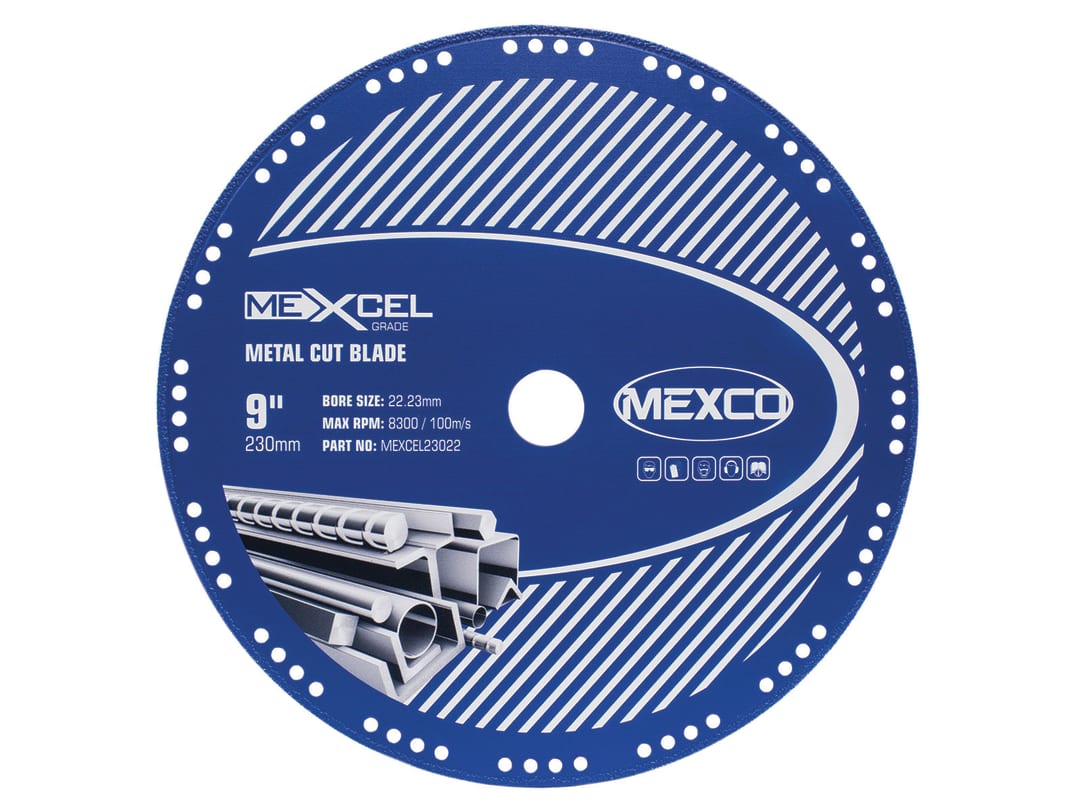 MEXCO XCEL Grade Metal Cut Diamond Blade 230 x 22mm MEXCEL23022