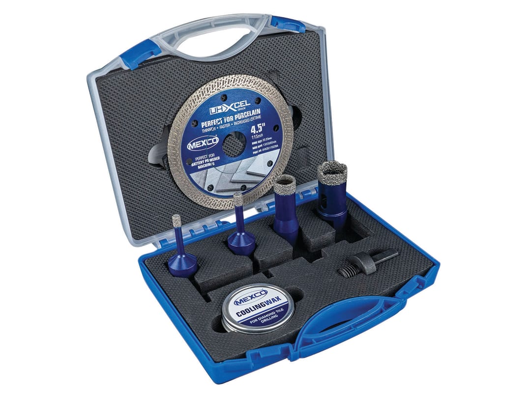 MEXCO Diamond Blade and Tile Drill Kit TDXCELKIT5