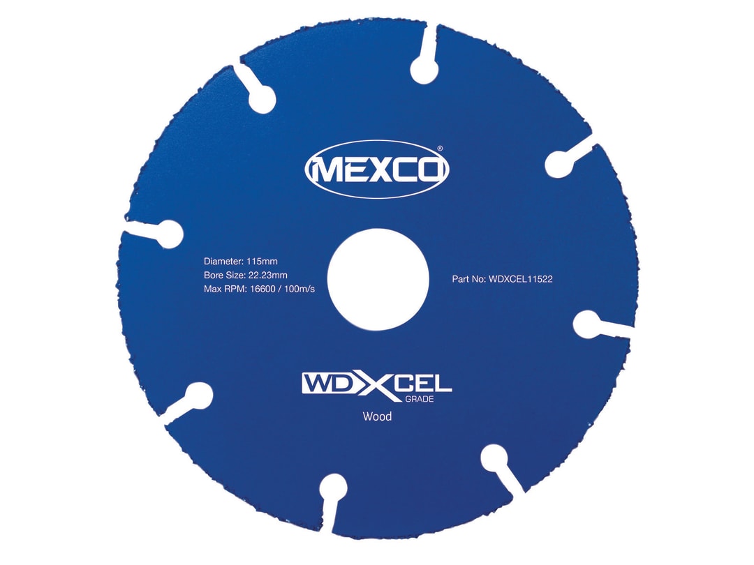 MEXCO WD XCEL Grade Wood Cut Blade 115 x 22mm WDXCEL11522