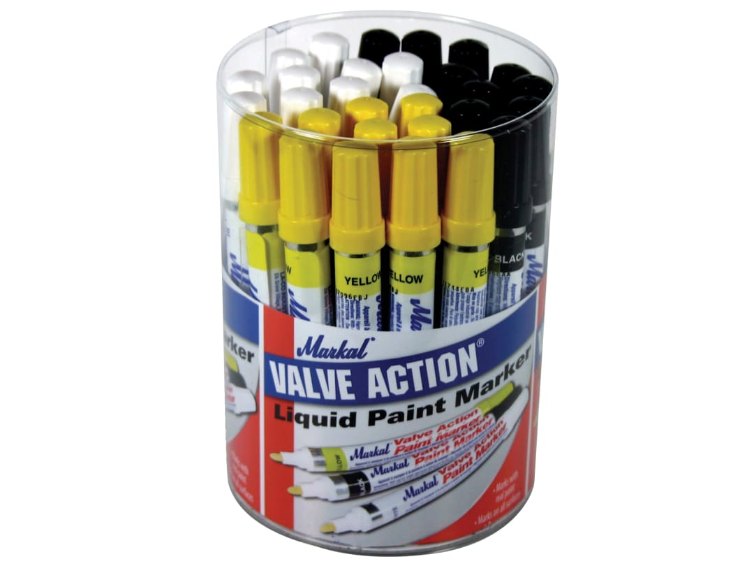 Markal Paint-Riter® Valve Action® Paint Marker (Tub 24) MRK-96080