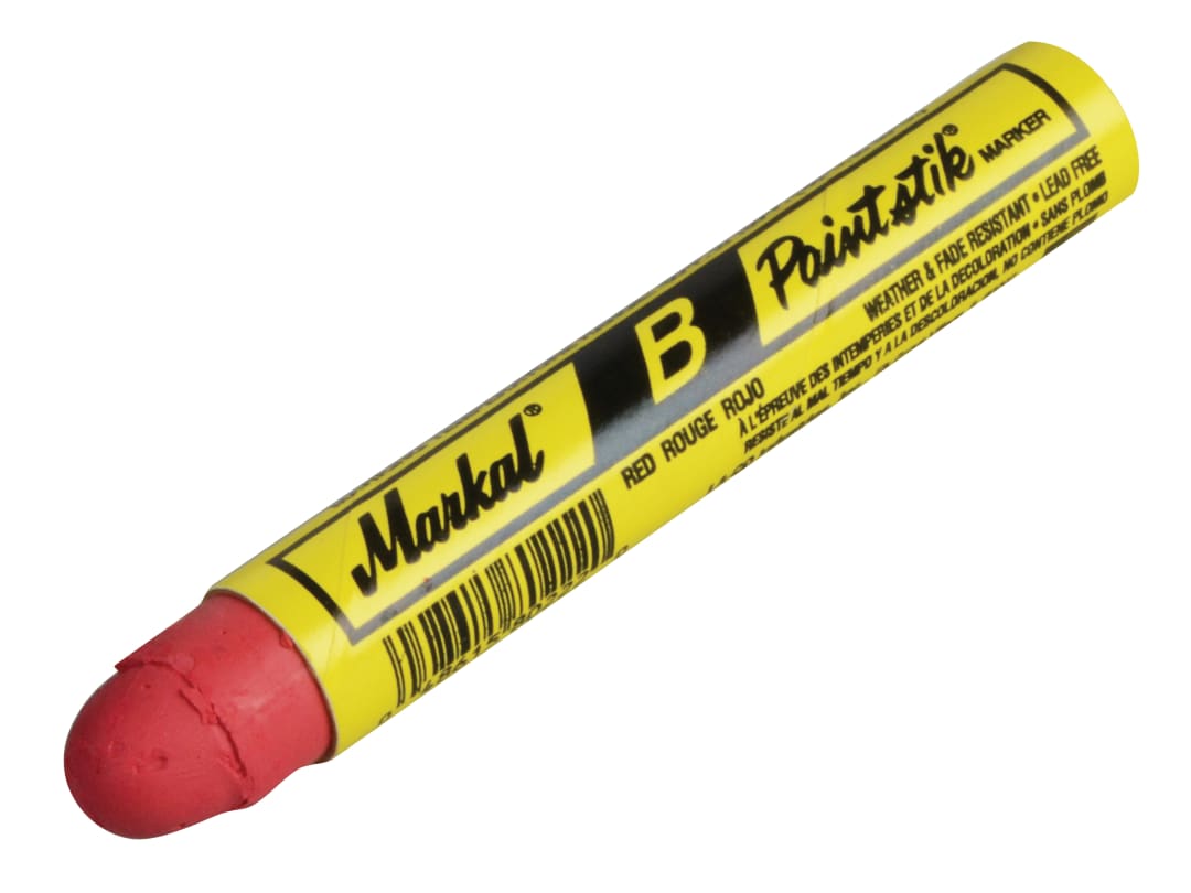 Markal Paintstik Cold Surface Marker Red MRK-80222
