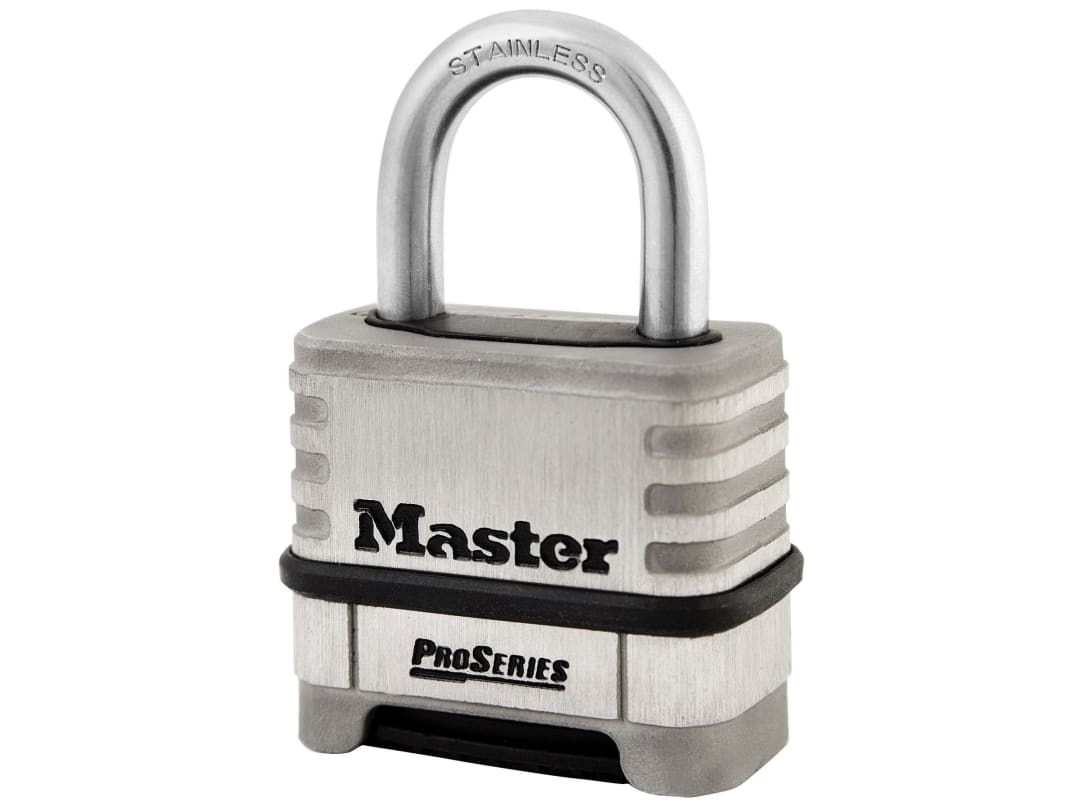 Master Lock ProSeries® Stainless Steel 4-Digit 57mm Padlock 1174D