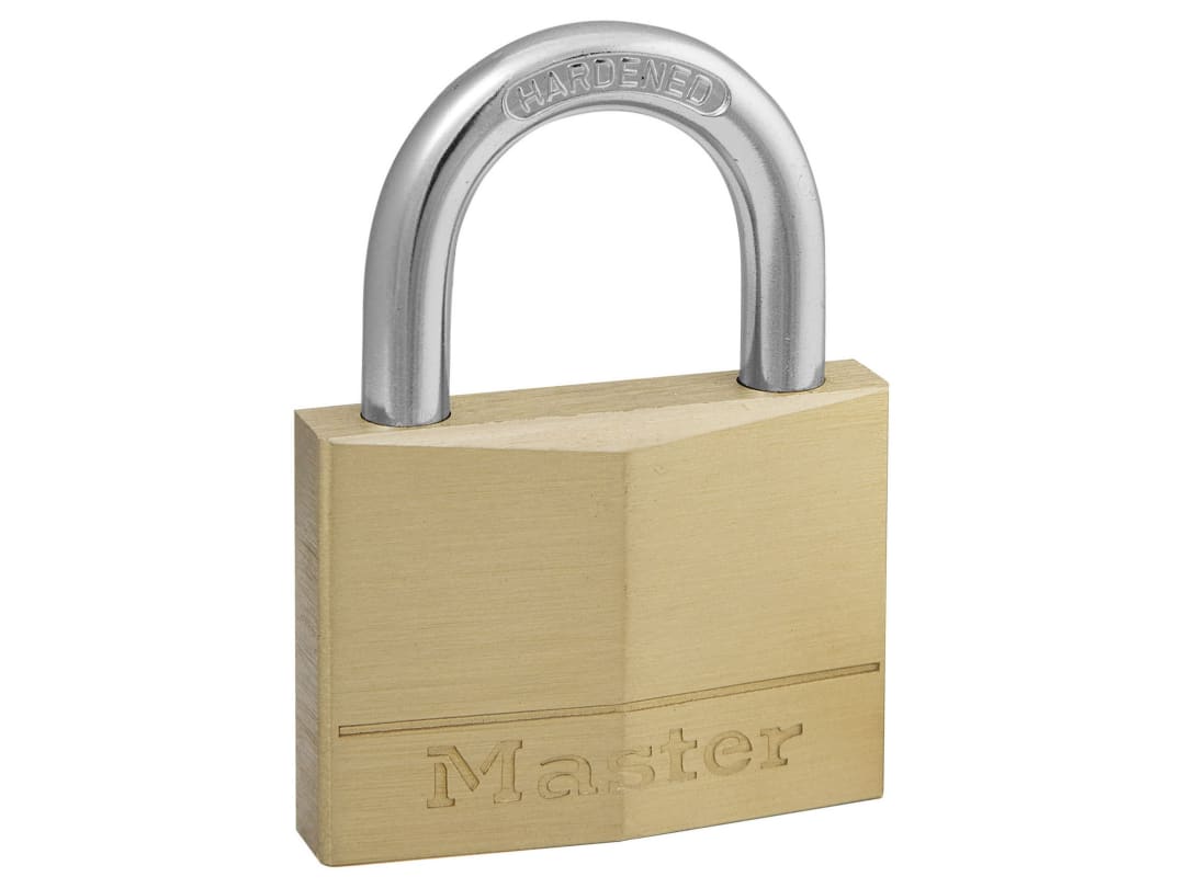 Master Lock Solid Brass 50mm Padlock 5-Pin 150EURD