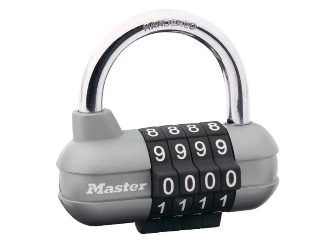 Master Lock Pro Sport 4-Digit Combination 64mm Padlock 1520EURD