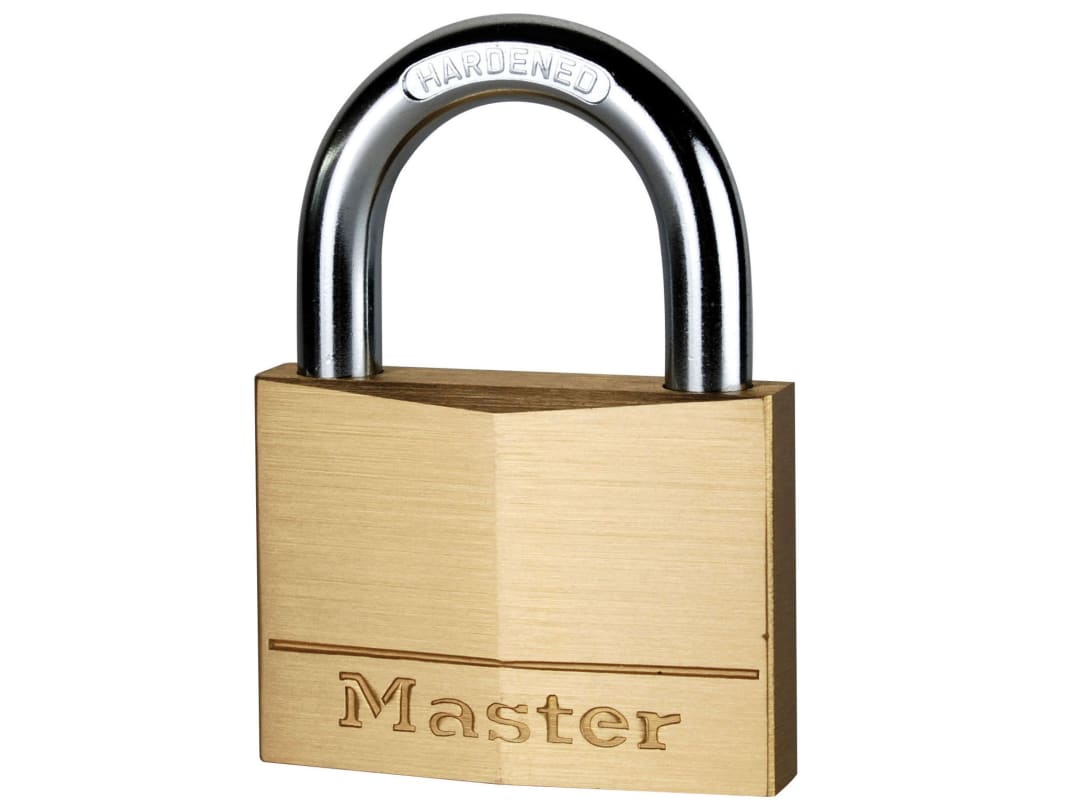 Master Lock Solid Brass 60mm Padlock 5-Pin 160EURD