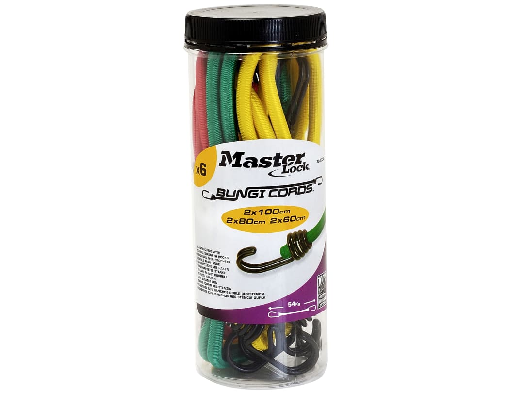 Master Lock Bungee Jar 6 Pieces 3040EURDAT