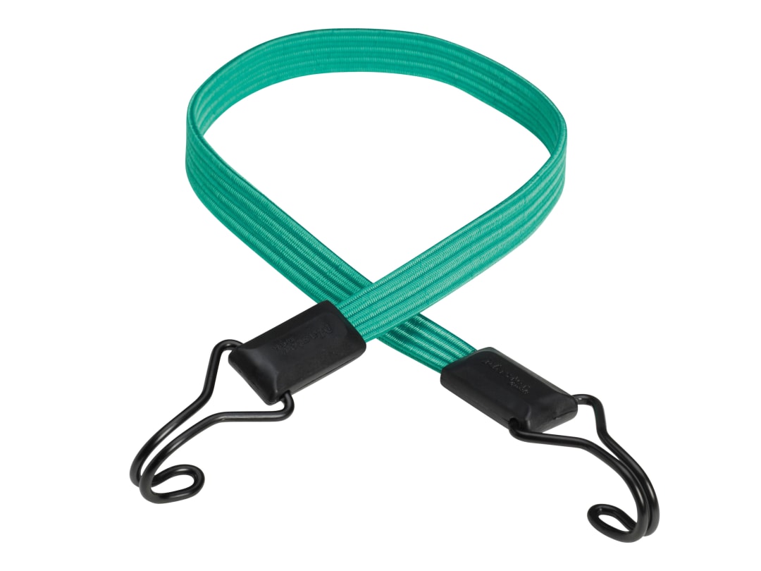 Master Lock Flat Bungee 80cm Green Double Hook 3225EURDAT