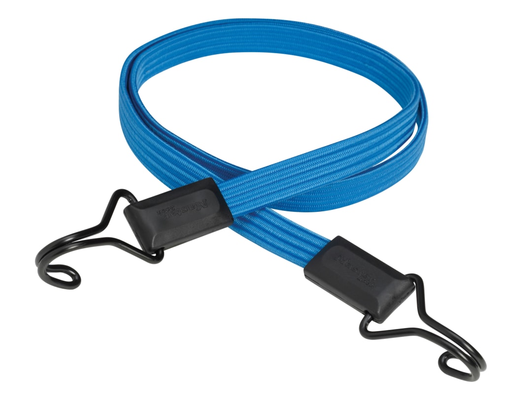 Master Lock Flat Bungee 120cm Dark Blue Double Hook 3227EURDAT
