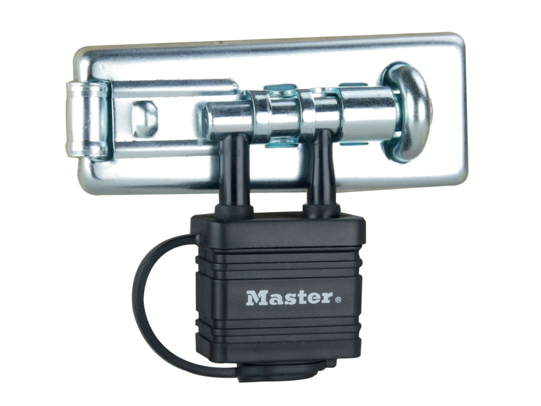 Master Lock Bolt Hasp with Integrated Lock 110mm 471EURD