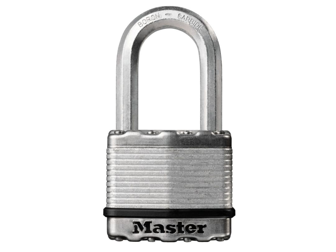 Master Lock Excell™ Laminated Steel 50mm Padlock - 38mm Shackle M5EURDLF