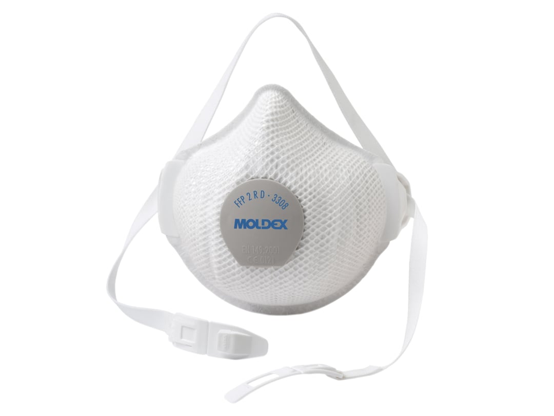 Moldex Air Plus ProValve Mask FFP2 R D Real Reusable 330801