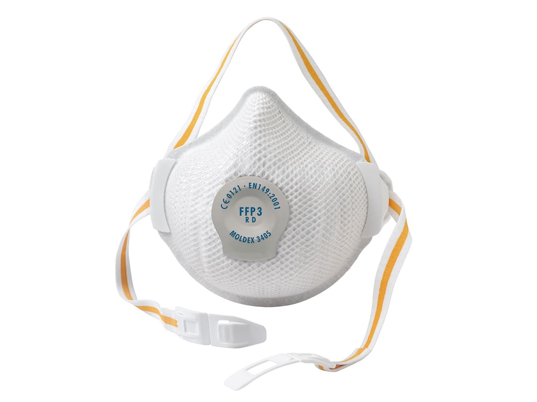Moldex Air Plus FFP3 R D Valved Reusable Mask (Single) 340512