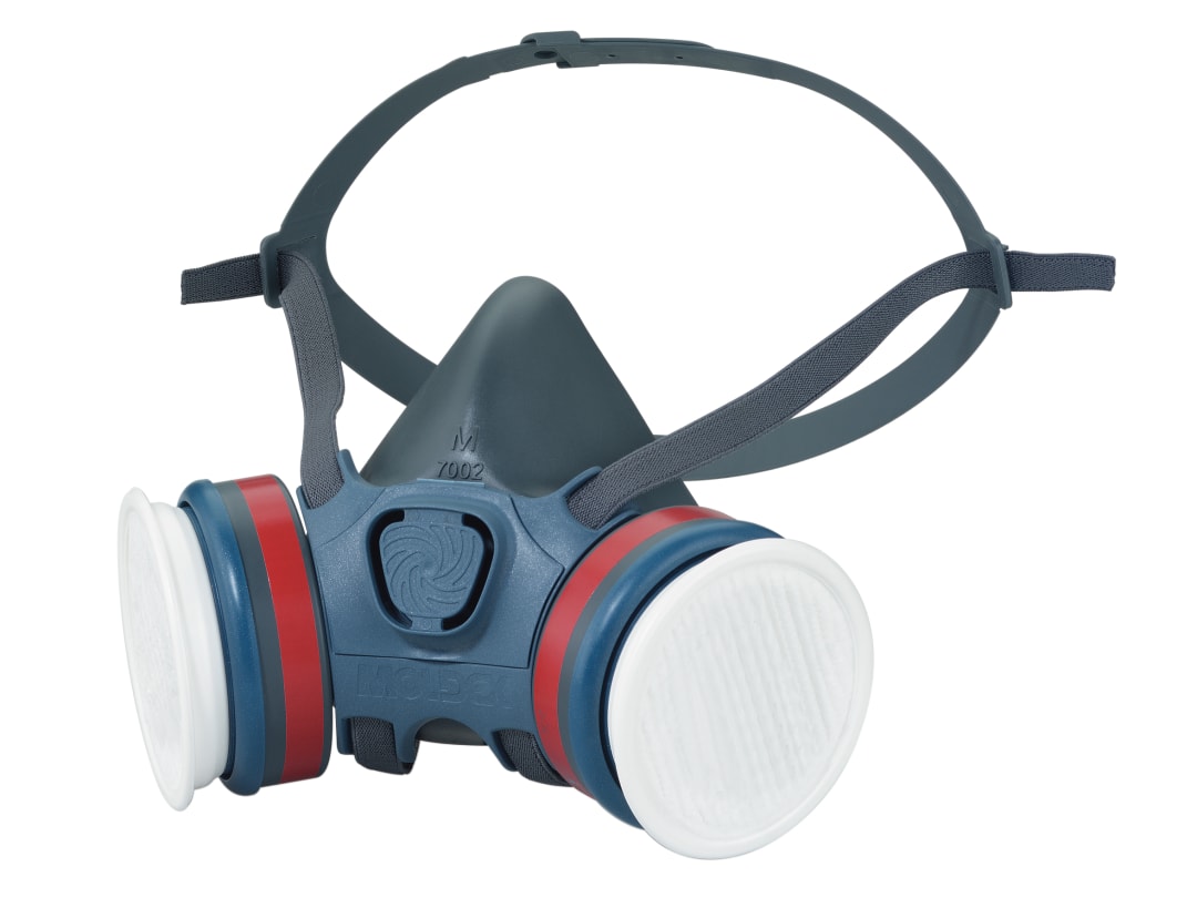 Moldex Series 7000 Half Mask (Medium) 2 x ABEK1P3 R Filters + Storage Box 743202