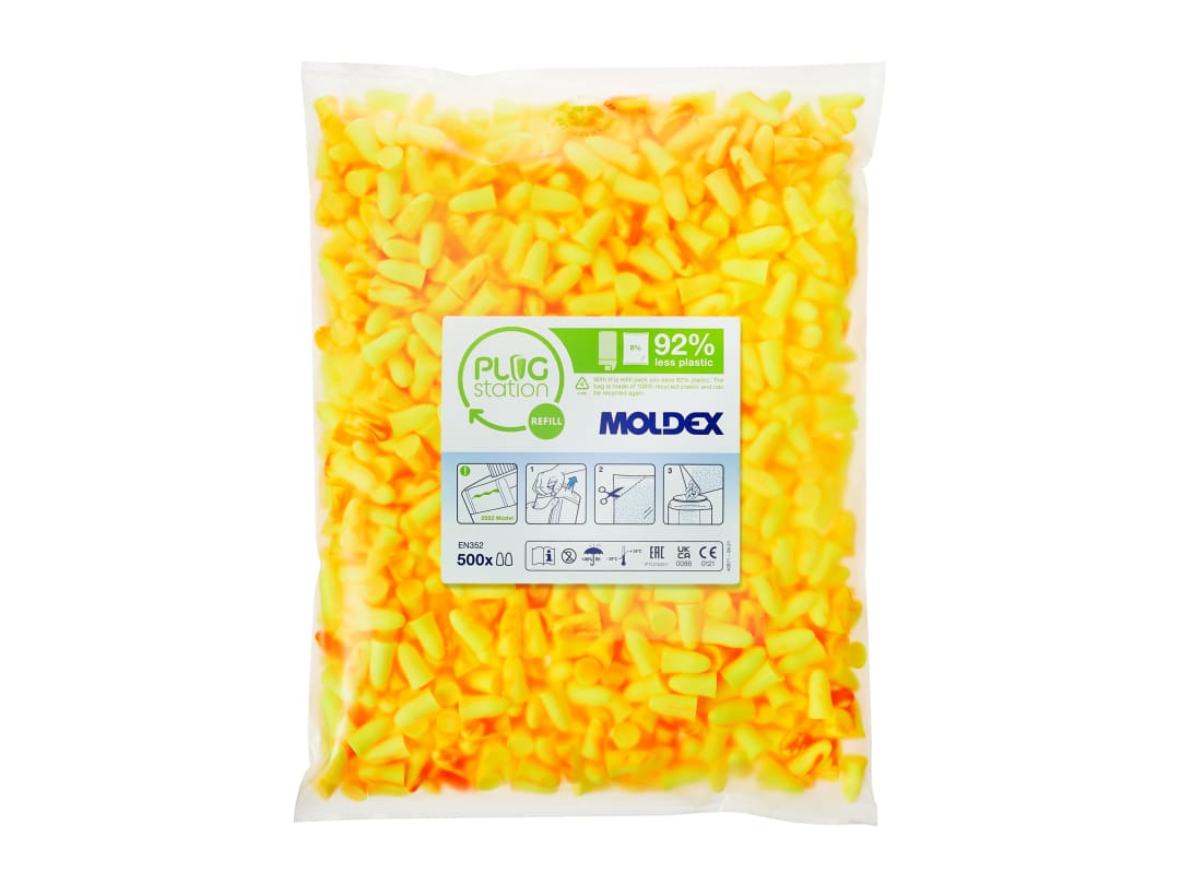 Moldex MelLows® PlugStation 500 Refill SNR 21 dB (500 Pairs) 766001