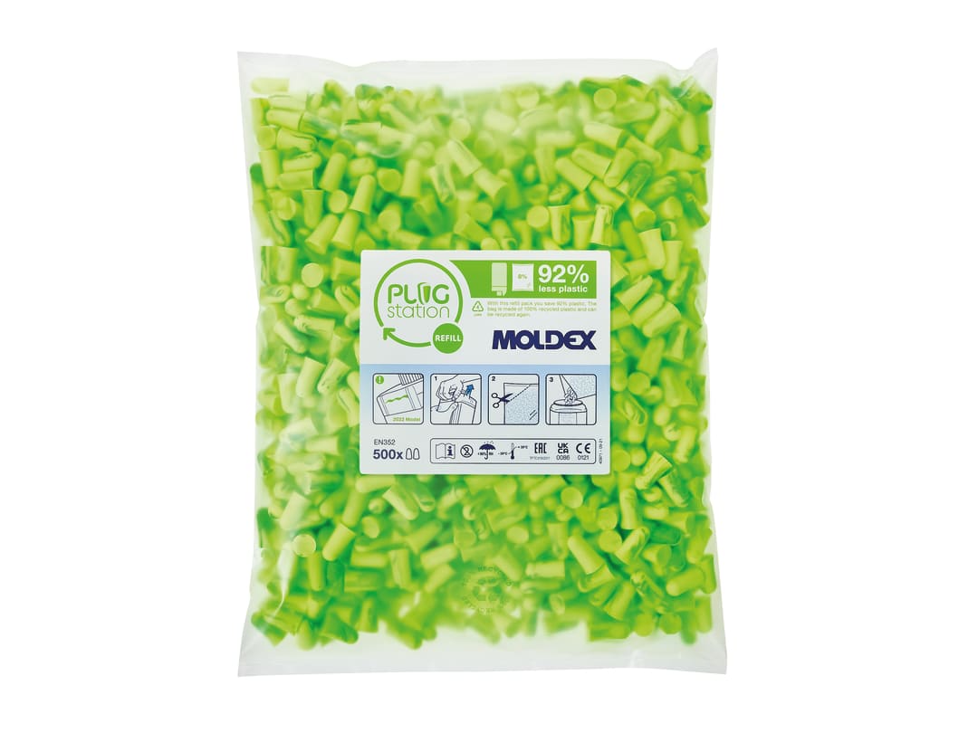 Moldex Pura-Fit® PlugStation 500 Refill SNR 35 dB (500 Pairs) 776001