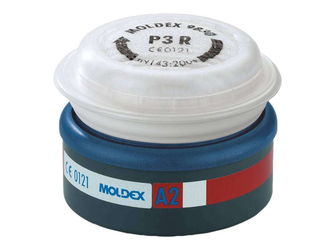 Moldex EasyLock® A2P3 R Pre-assembled Filter (Retail Box of 2) 923012