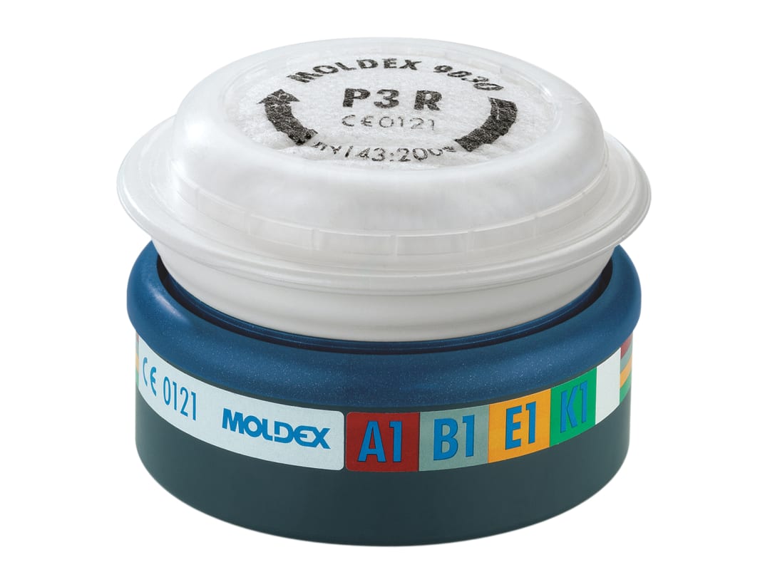 Moldex EasyLock® ABEK1P3 R Pre-assembled Filter (Retail Box of 2) 943012