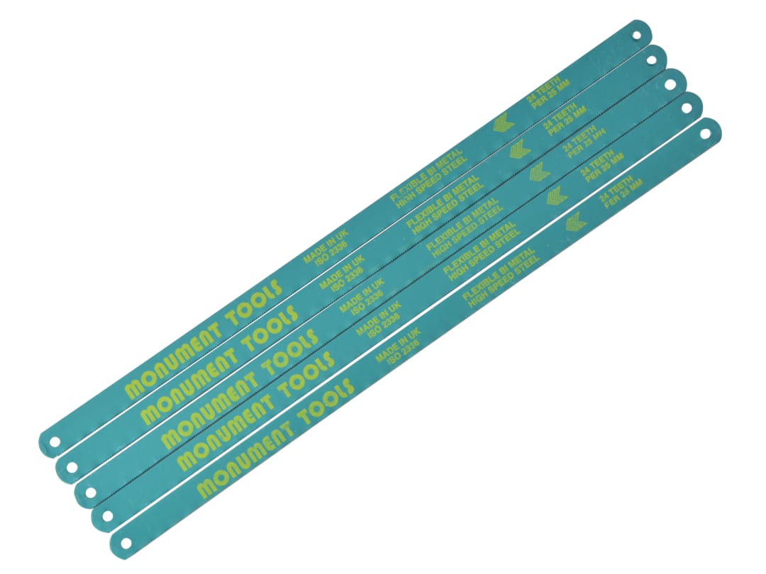 Monument 1925P Hacksaw Blades 300mm (12in) x 24 TPI Pack 5 1925P