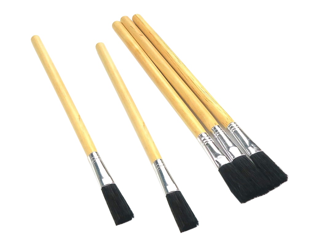 Monument 3015M Wood Handle Flux Brushes (Pack 5) 3015M