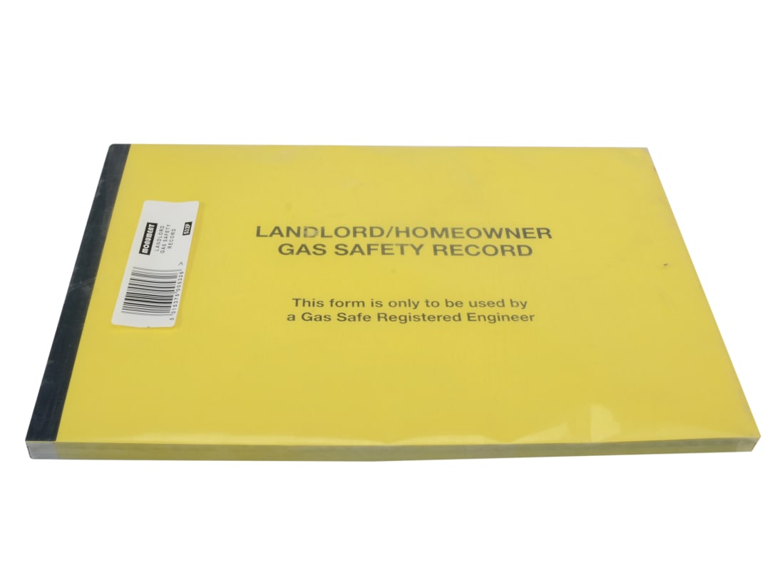 Monument 532P Gas Safe® Landlords Gas Safety Record Pad of 50 532P