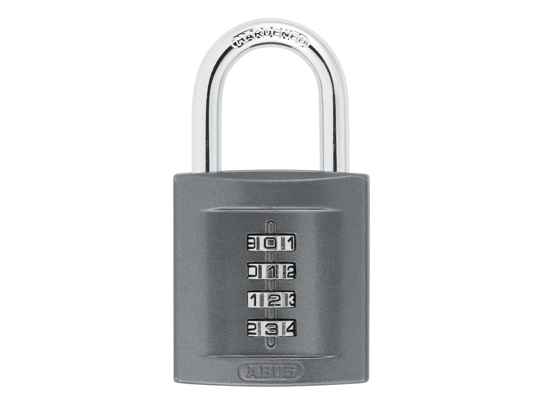 ABUS Mechanical 158/50 50mm Combination Padlock (4-Digit) Die-Cast Body Carded 10035012-01