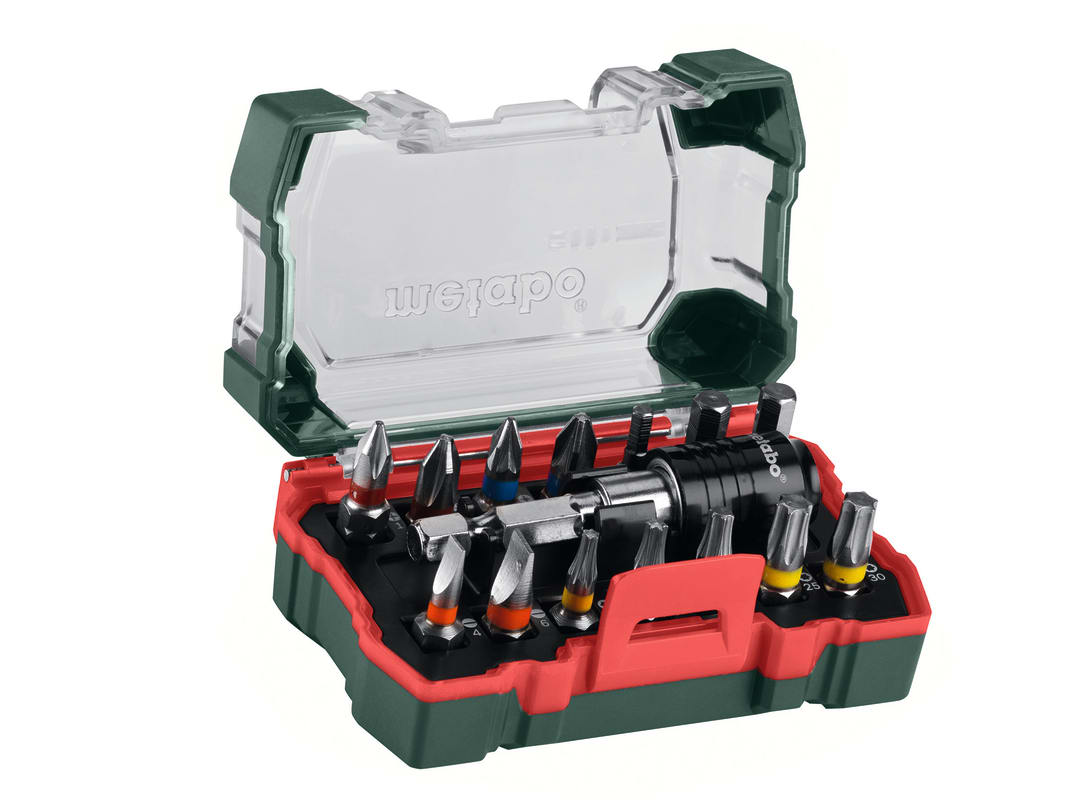 Metabo Bit Set, 15 Piece 626703000