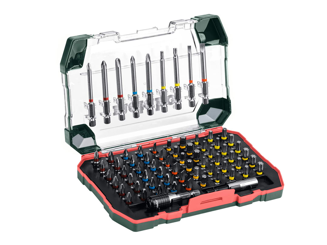 Metabo Bit Set, 71 Piece 626704000