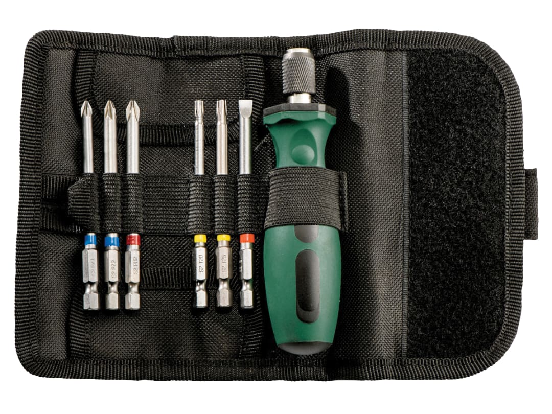 Metabo Bit Roll-Up Case Set, 7 Piece 626723000
