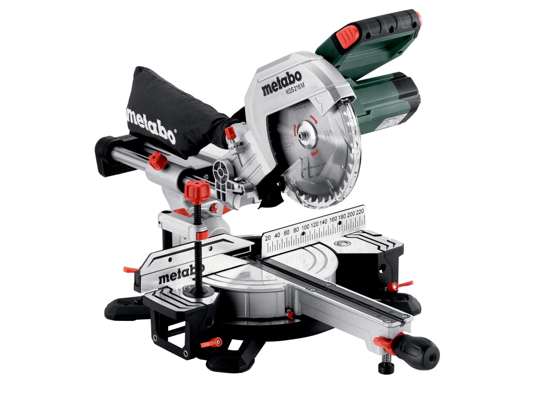 Metabo KGS-216MN Sliding Mitre Saw 216mm 1500W 110V 619260390