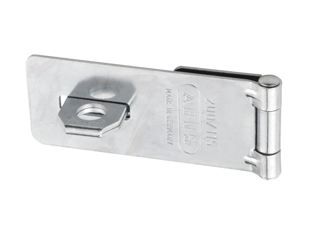 ABUS Mechanical 200/115 Hasp & Staple Carded 115mm 10035025-01