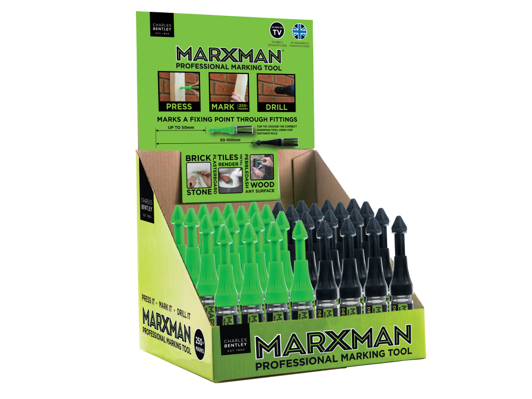 MarXman Standard & Deep Hole Professional Marking Tools (CDU of 30) MARXMANCDU30MIX